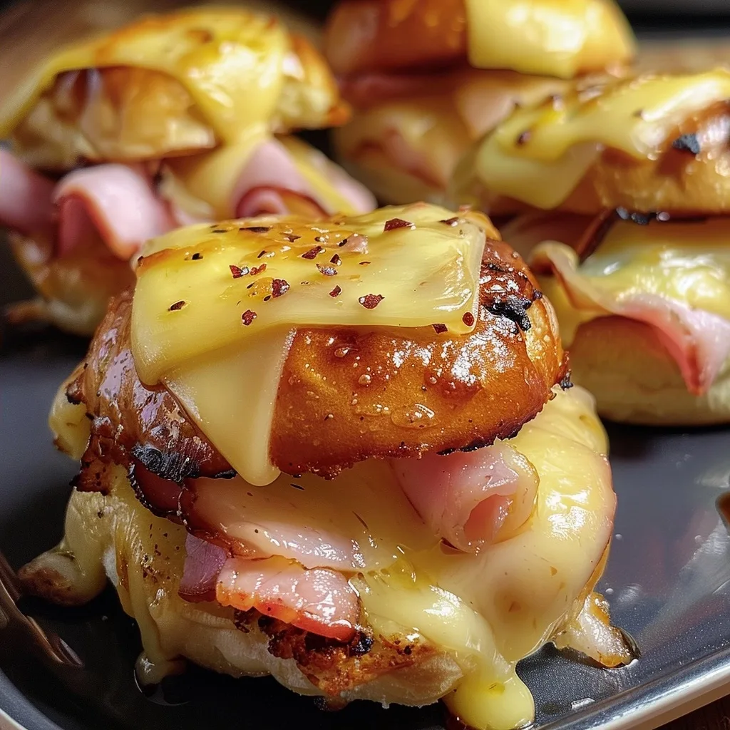 Home 7 Ham and Cheese Hawaiian Sliders