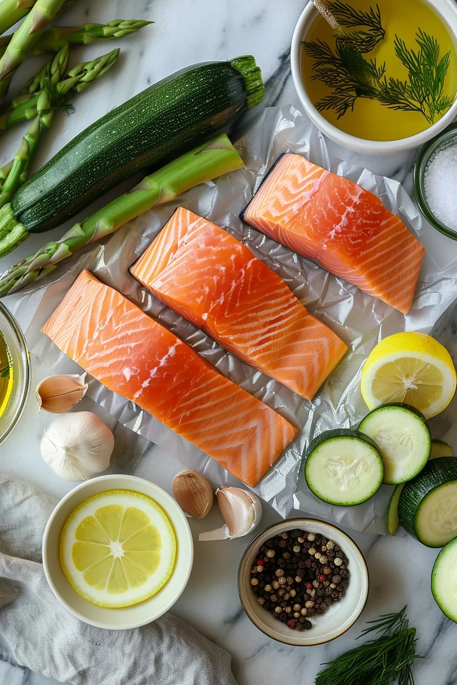 Grilled Salmon Foil Packets: A Flavorful Low-Fat Meal 5 image 1781976148468