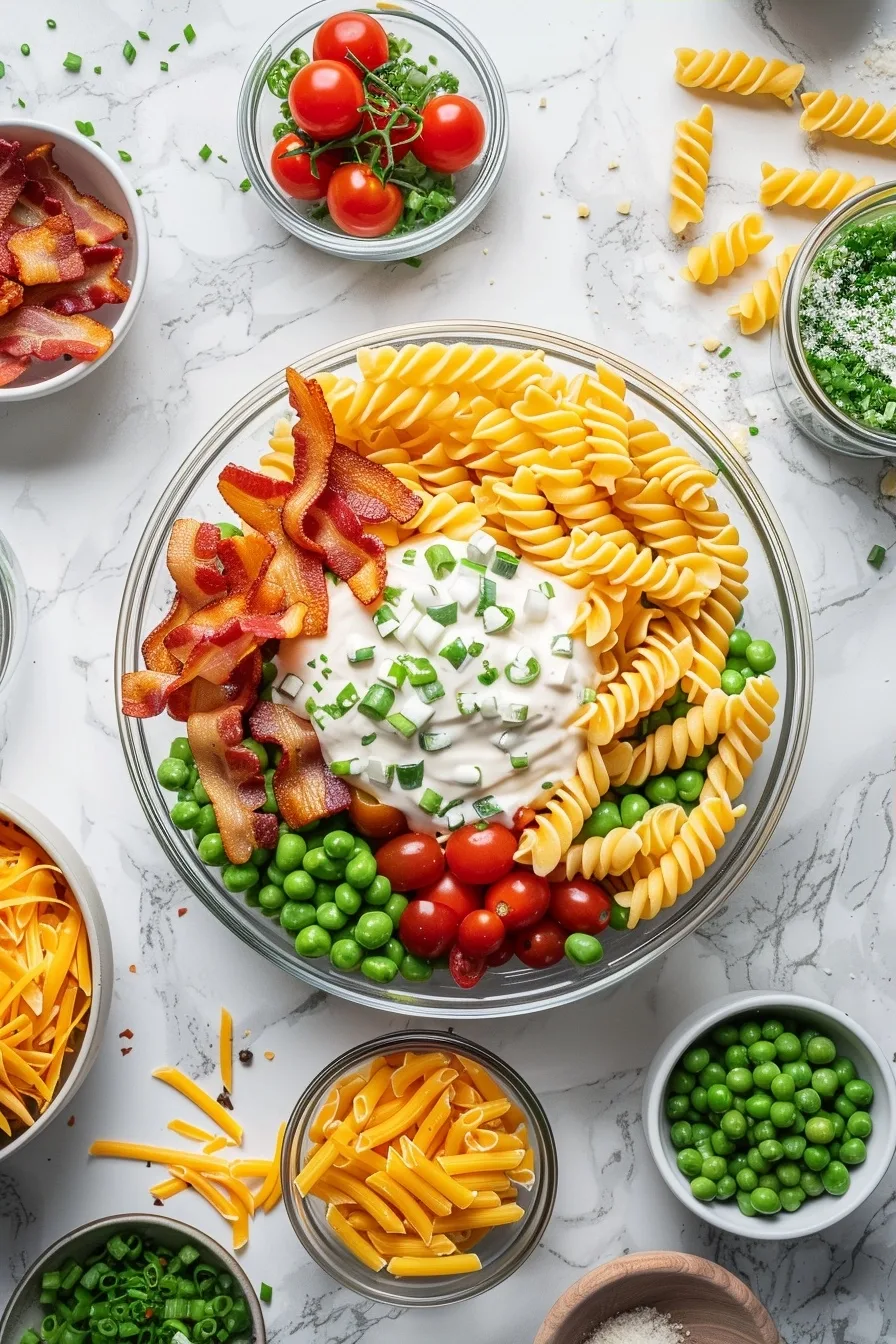 Ranch Pasta Salad: A Creamy Make-Ahead Dish 5 image 1781977623151