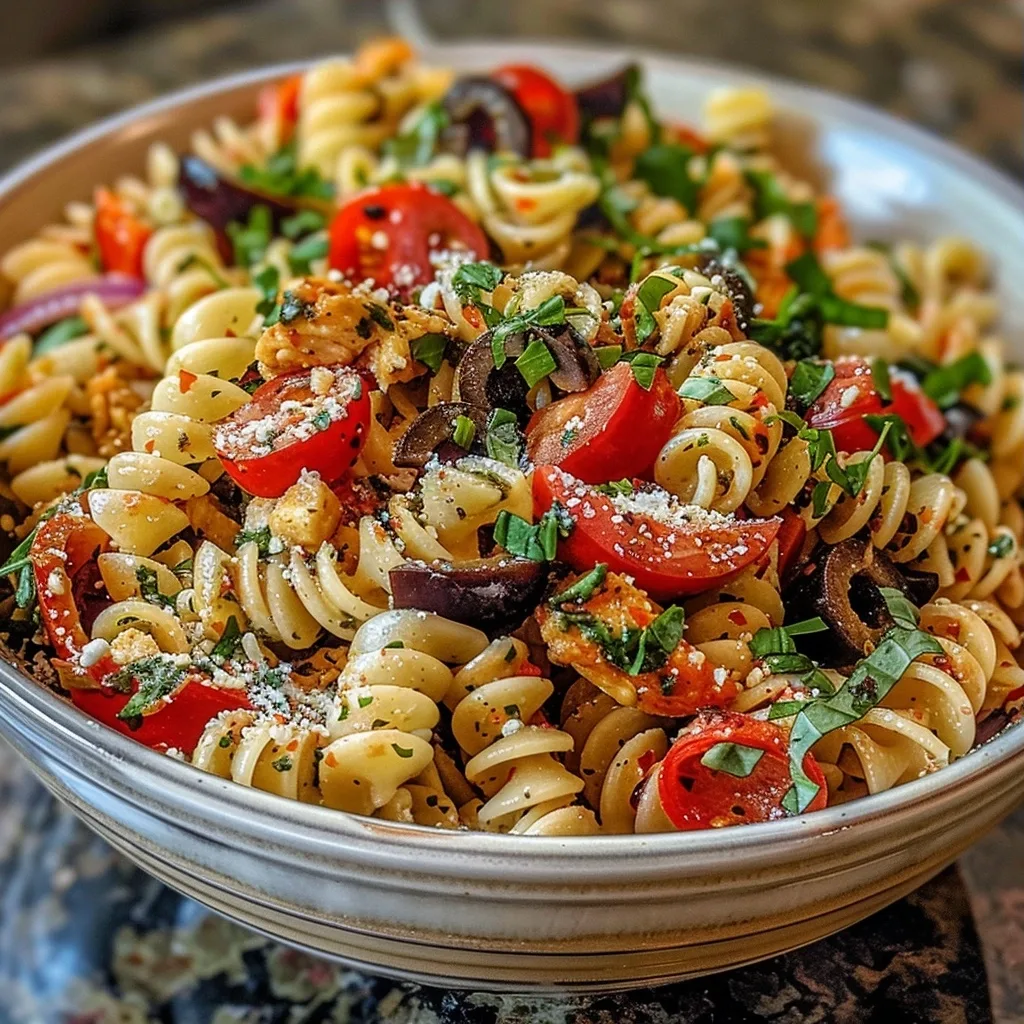 Italian Pasta Salad Recipe for Flavorful Feasts 4 Italian Pasta Salad Recipe for Flavorful Feasts