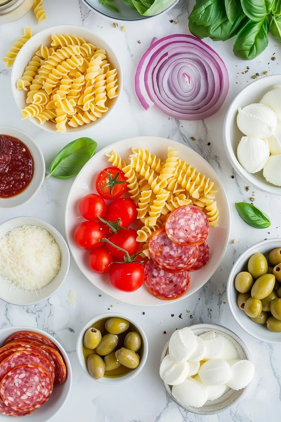 Italian Pasta Salad Recipe for Flavorful Feasts 5 image 1781977669960