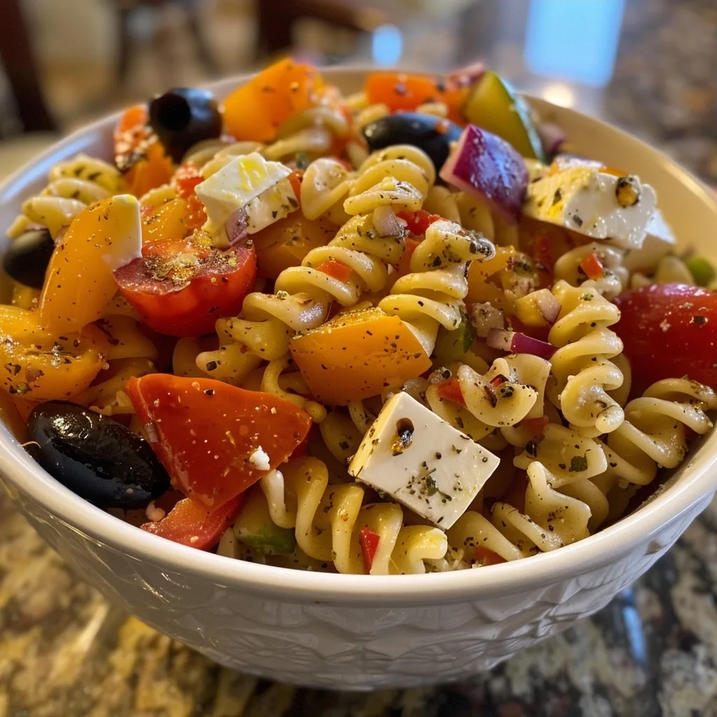 Greek Pasta Salad Recipes for a Fresh, Flavorful Meal