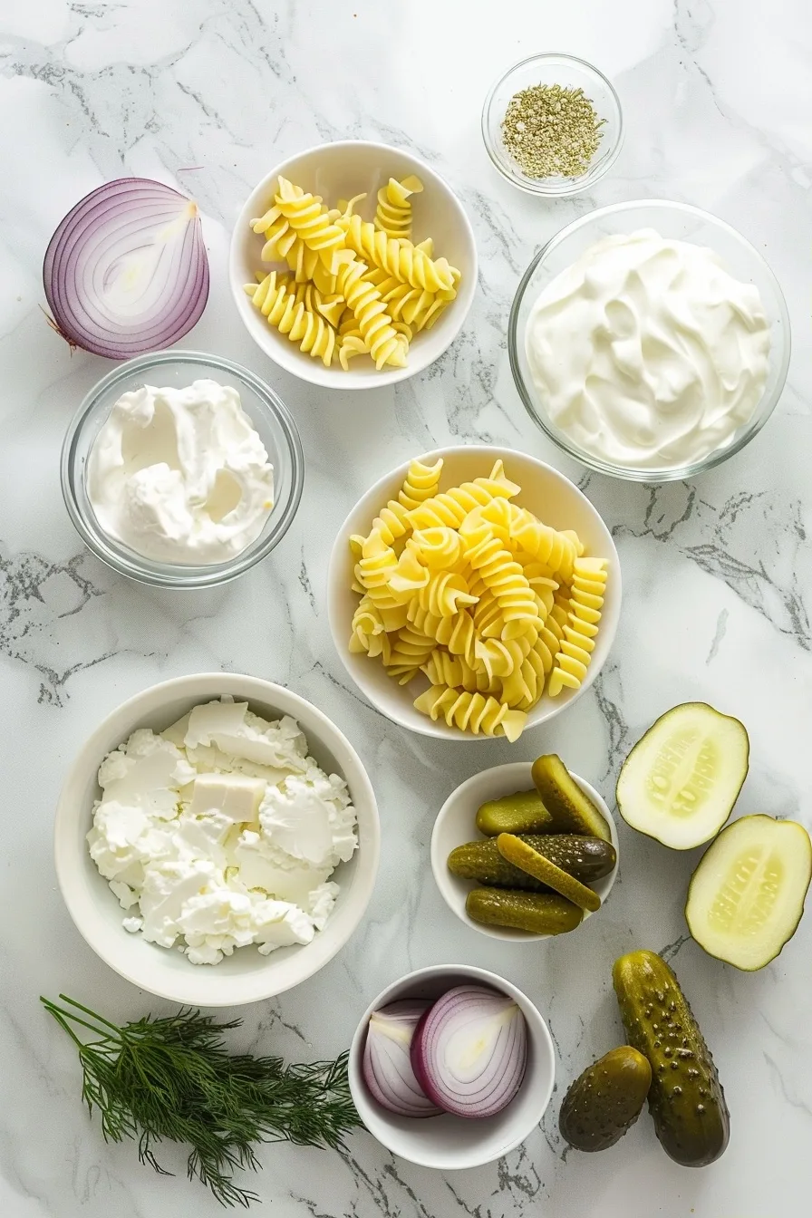 Dill Pickle Pasta Salad: A Flavorful Twist on a Classic 5 image 1781977963656