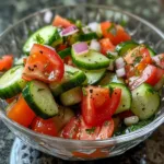 Cucumber Tomato Salad: A Crisp Summer Cooler 6 Cucumber Tomato Salad: A Crisp Summer Cooler