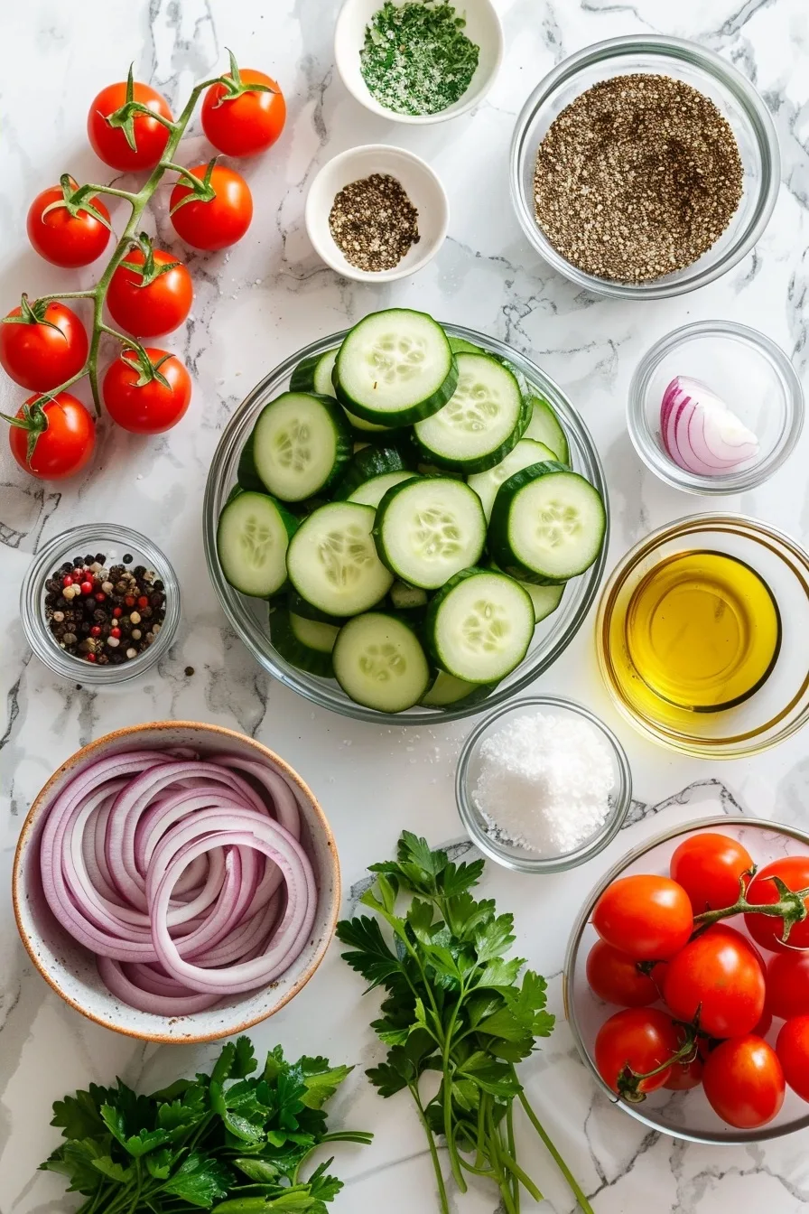 Cucumber Tomato Salad: A Crisp Summer Cooler 5 image 1781979135703