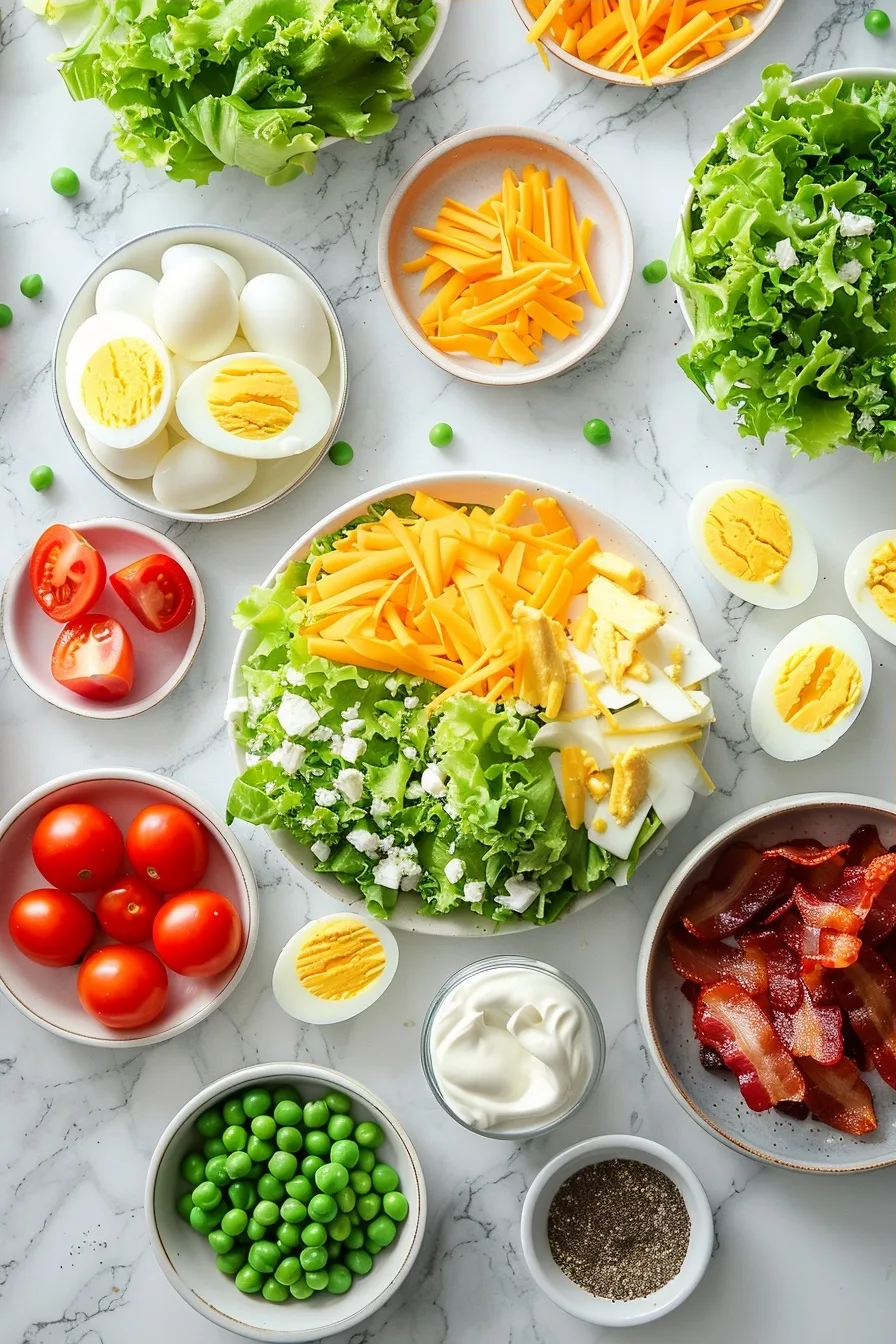 Seven Layer Salad Recipe for Crunchy Freshness 5 image 1782044963845