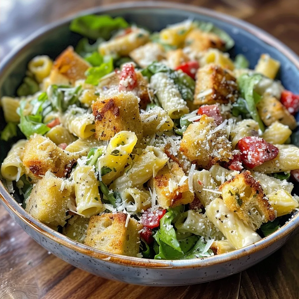 Caesar Pasta Salad: A Fresh Twist on a Classic Dish 4 Caesar Pasta Salad: A Fresh Twist on a Classic Dish