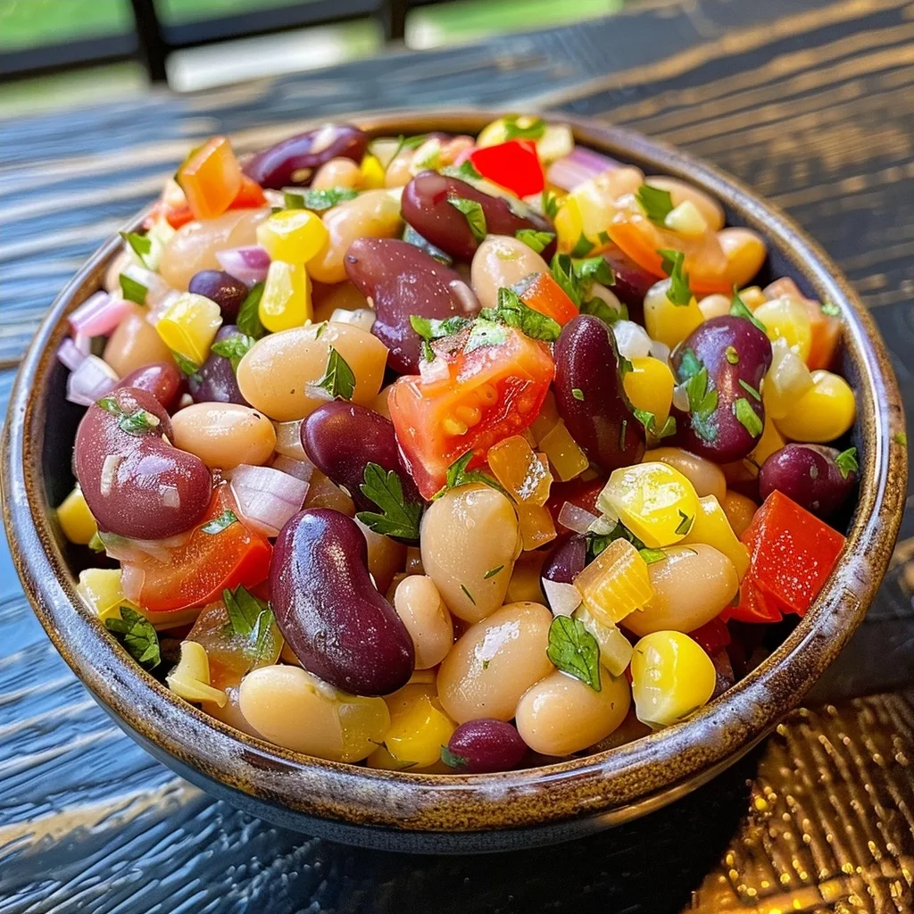 Picnic Bean Salad: A Lightweight, Flavorful Packable Dish 4 Picnic Bean Salad: A Lightweight, Flavorful Packable Dish
