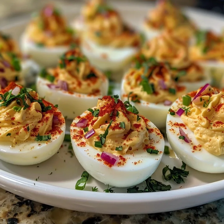 Loaded Deviled Eggs Recipe: Creamy, Crispy, Flavorful Bites