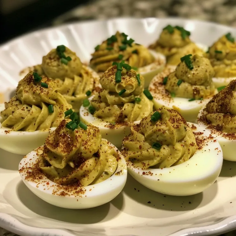 Pickle Deviled Eggs: A Tangy Twist on a Classic