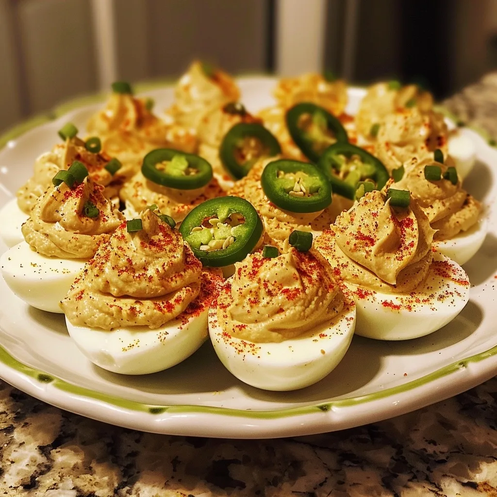 Home 8 Jalapeño Deviled Eggs: Spicy, Simple, and Spectacular