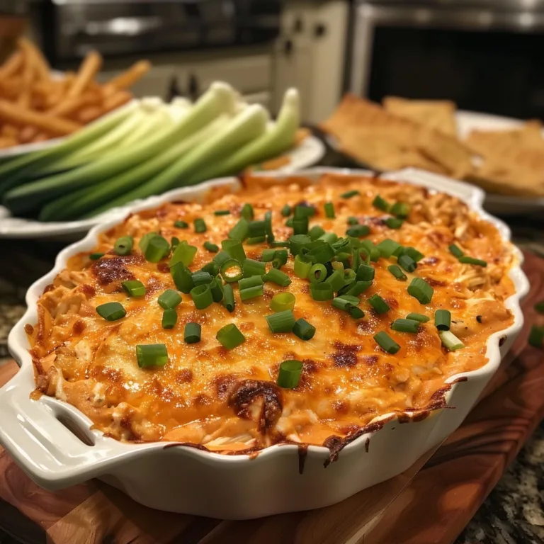 Buffalo Chicken Dip: Creamy, Spicy, and Irresistible