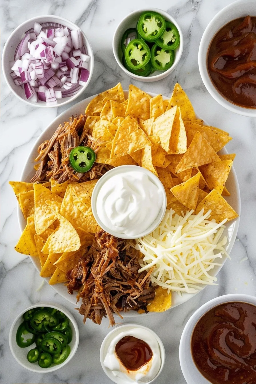 Pulled Pork Nachos: Flavorful Layers of Crispy Comfort 5 image 1782048506161