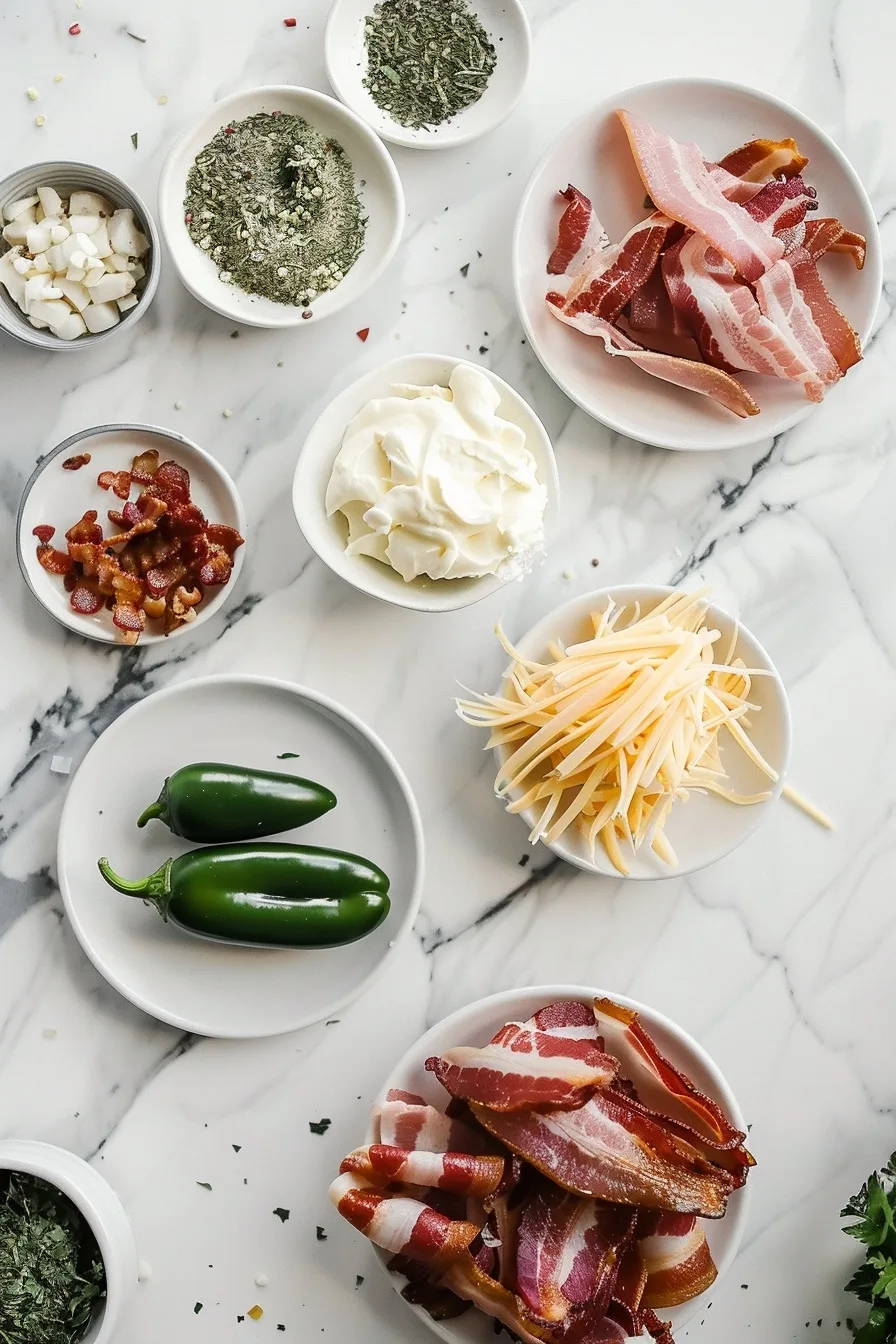 Bacon Wrapped Jalapeño Poppers: A Smoky Delight 5 image 1782048669653