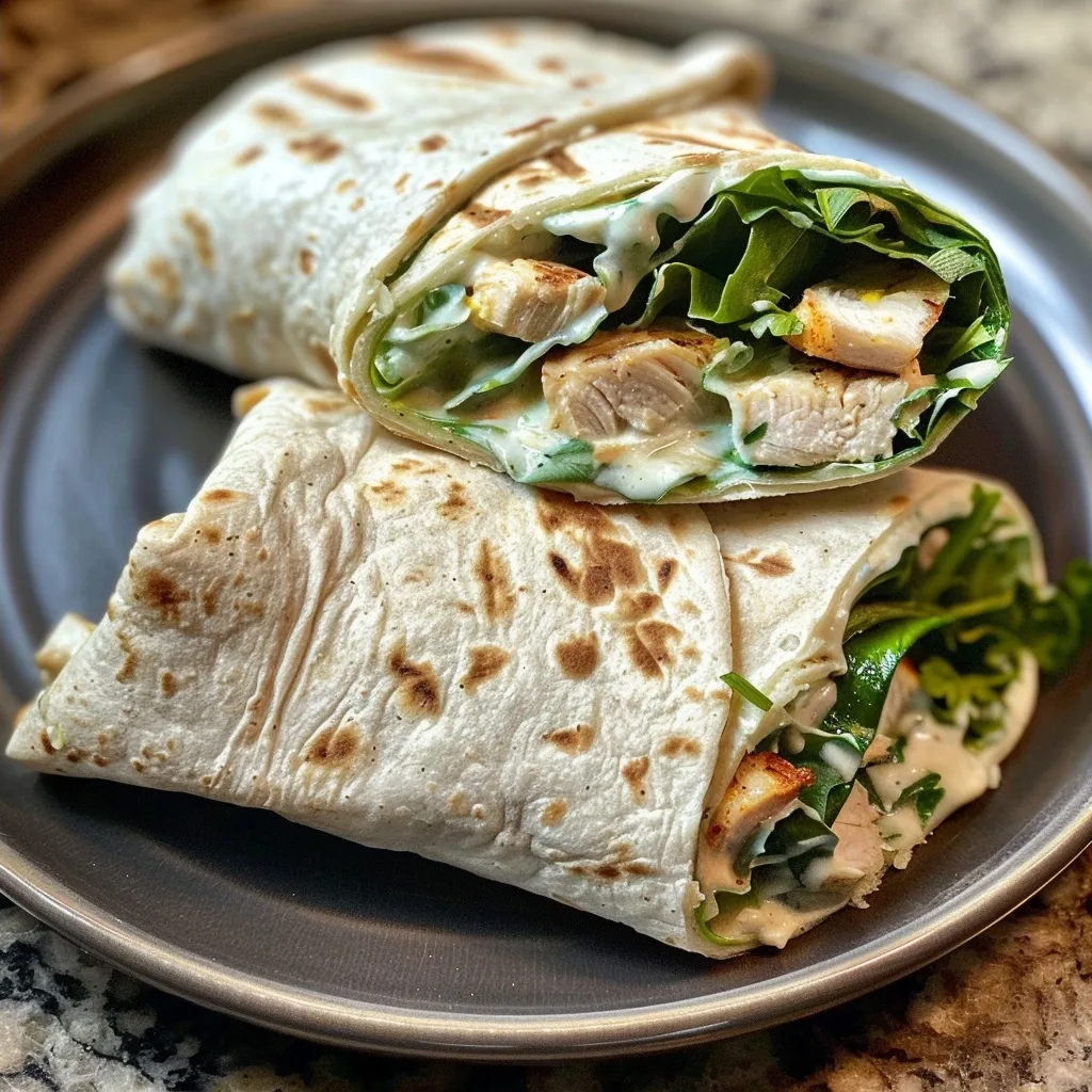 Greek Yogurt Chicken Ranch Wraps: Healthy Lunch Guide