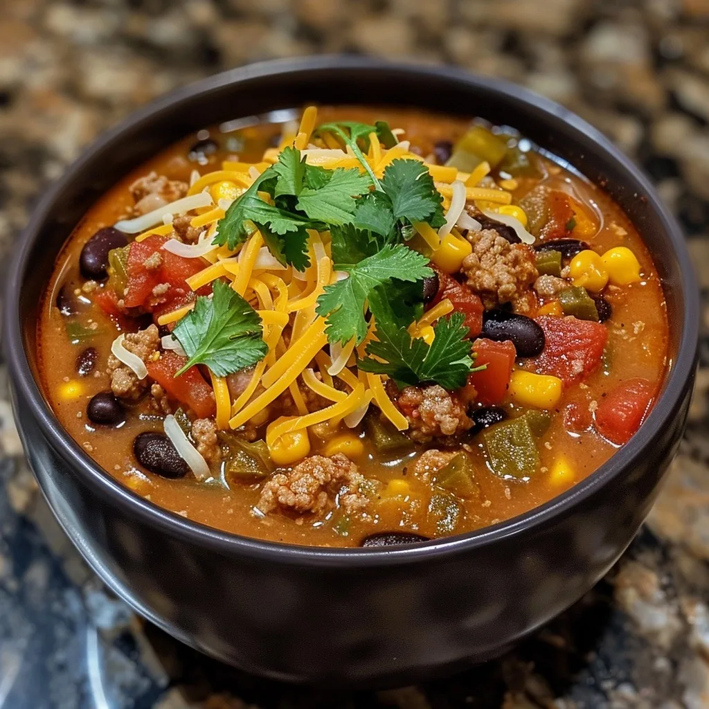 Taco Soup With Ground Turkey for Easy Weeknight Dinners